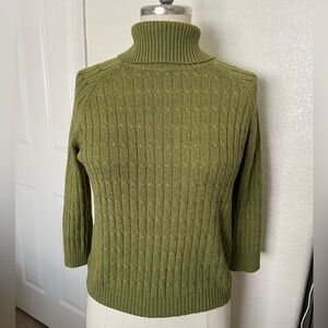 George Women's Olive Cowl Neck Sweater